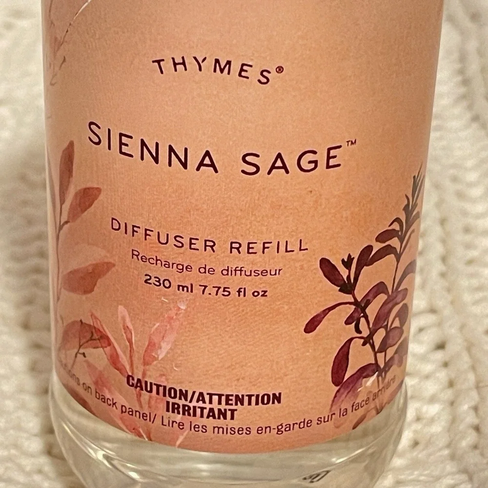 THYMES Sienna‎ Sage Aromatic Diffuser Refill 7.75 Fl Oz NEW